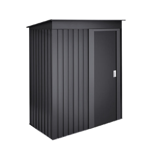 Storage Shed for Outdoor Use Made of Galvanized Steel - 120 x 90 x 180