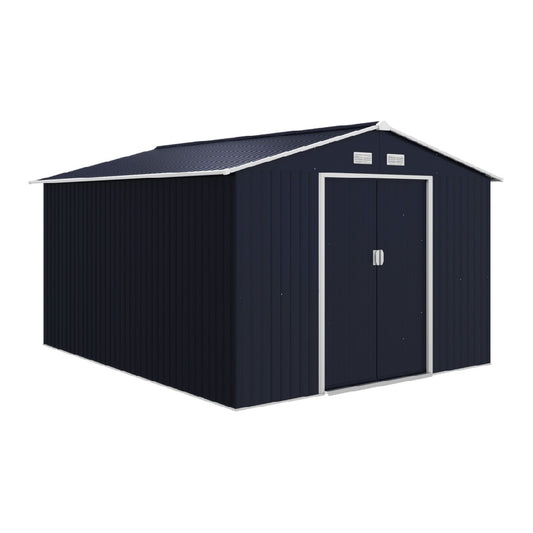 Garden Storage Shed for Outdoor Use in Metal - 300 x 200 x 220