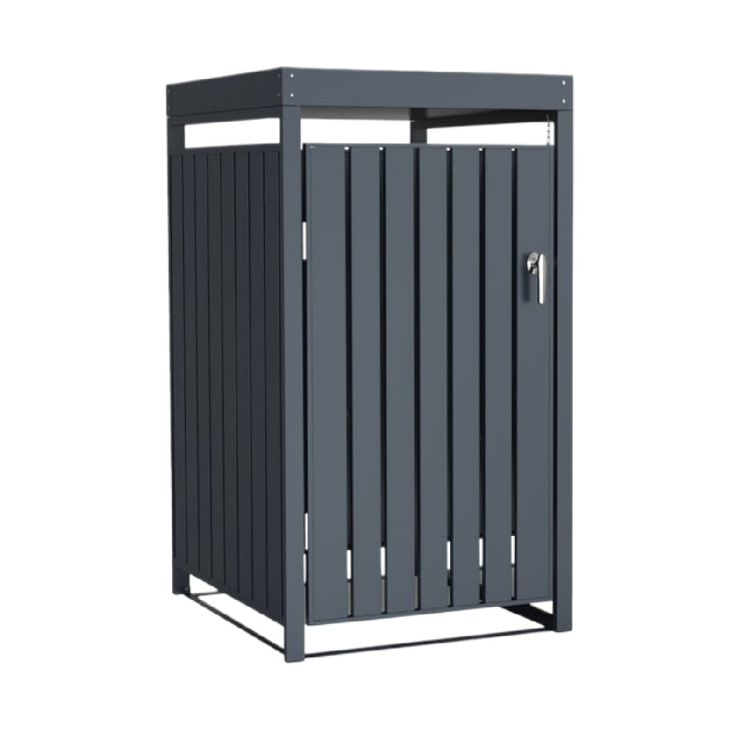 Garden Storage Shed for Outdoor Use in Metal - 100 x 80 x 180