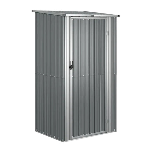 Metal Storage Shed for Garden Use - Galvanized Steel - 100 x 76 x 158